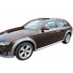 Ofuky oken pro AUDI A4 (B8) 5D COMBI 2009-2015 (+OT) 4ks (přední + zadní)