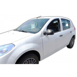 Ofuky oken pro DACIA SANDERO 5D 2008-2012 2ks (přední)