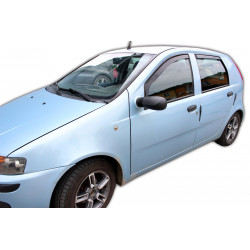 Ofuky oken pro FIAT PUNTO II, III 5D 10/1999-2018 (+OT) 4ks (přední + zadní)
