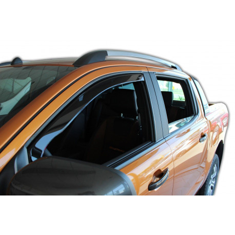 Okenní deflektory Ofuky oken pro FORD RANGER III 4D 2012-up 2ks (přední) | race-shop.cz