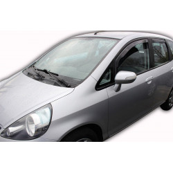 Ofuky oken pro HONDA JAZZ II 5D 2001-2008 (+OT) 4ks (přední + zadní)