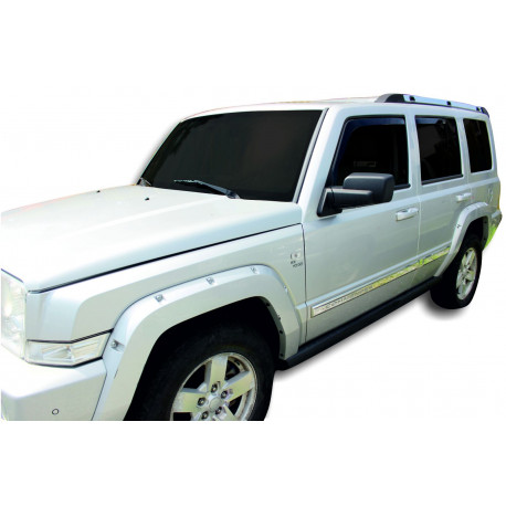 Okenní deflektory Ofuky oken pro JEEP COMMANDER 5D 2005-2010 (+OT) 4ks (přední + zadní) | race-shop.cz