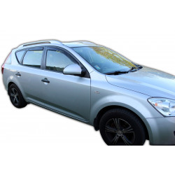 Ofuky oken pro KIA CEED I 5D 2007-2011 (+OT) 4ks (přední + zadní)