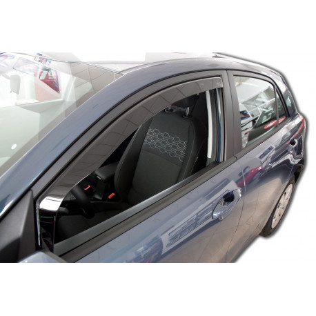 Okenní deflektory Ofuky oken pro KIA RIO IV 5D 2017-up HTB 2ks (přední) | race-shop.cz
