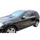 Okenní deflektory Ofuky oken pro MERCEDES klasa M, W 164, 5D 06/2005-2011 (+OT) 4ks (přední + zadní) | race-shop.cz