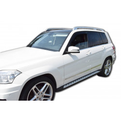Ofuky oken pro MERCEDES GLK X204 5D 2008-2015 (+OT) 4ks (přední + zadní)