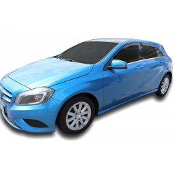 Ofuky oken pro MERCEDES klasy A W176 5D 2012-2018 (+OT) 4ks (přední + zadní)