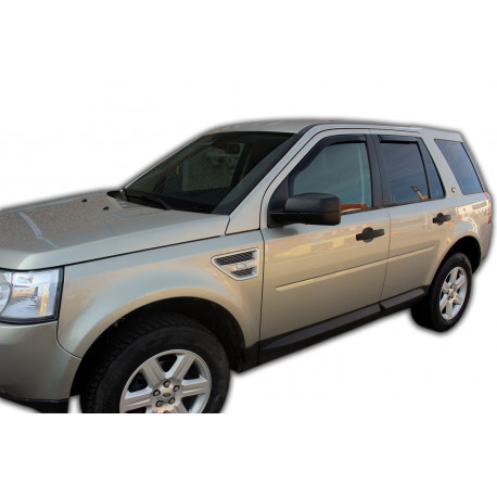 Okenní deflektory Ofuky oken pro ROVER LAND FREELANDER II 5D 2007-2016 (+OT) 4ks (přední + zadní) | race-shop.cz
