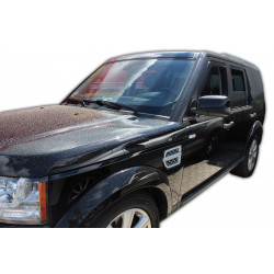 Ofuky oken pro ROVER LAND DISCOVERY IV 5D 2009-up (+OT) 4ks (přední + zadní)