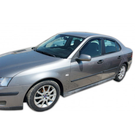 Okenní deflektory Ofuky oken pro SAAB 9-3 4D 09/2003-2014 (+OT) 4ks (přední + zadní) | race-shop.cz