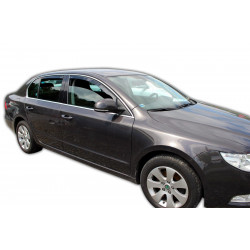 Ofuky oken pro SKODA SUPERB II 4D 10/2008-2015 (+OT) SEDAN 4ks (přední + zadní)