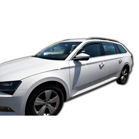 Okenní deflektory Ofuky oken pro SKODA SUPERB III 5D 2015-up 2ks (přední) | race-shop.cz