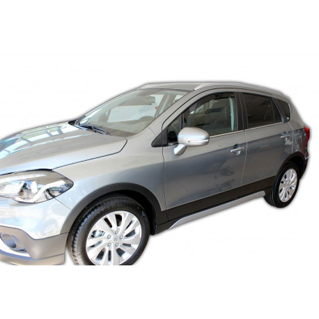 Okenní deflektory Ofuky oken pro SUZUKI SX4 II S-CROSS 5D 08/2013-up 2ks (přední) | race-shop.cz