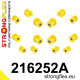 LS400 II UCF20 94-00 STRONGFLEX - 216252A: Sada pouzder zadního zavěšení | race-shop.cz