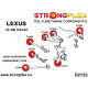 LS400 II UCF20 94-00 STRONGFLEX - 211932B: Zadní vlečné rameno – přední pouzdro | race-shop.cz