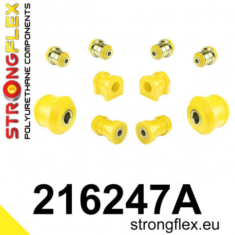 III (05-12) STRONGFLEX - 216247A: Sada pouzdra předního zavěšení SPORT | race-shop.cz