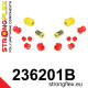 940 (90-98) STRONGFLEX - 236201B: Pouzdro předního odpružení SADA. | race-shop.cz