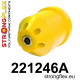 I 6Y (00-07) STRONGFLEX - 221246A: Pouzdro zadního pomocného rámu 69mm | race-shop.cz