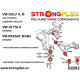 Passat B3/B4 Syncro (88-97) STRONGFLEX - 221814A: Pouzdro zadního diferenciálu SPORT | race-shop.cz