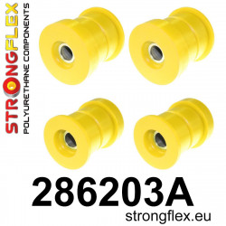 STRONGFLEX - 286203A: Sada pouzdra zadního nosníku 