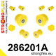 G37 (07-13) STRONGFLEX - 286201A: Sada pouzdra předního zavěšení | race-shop.cz