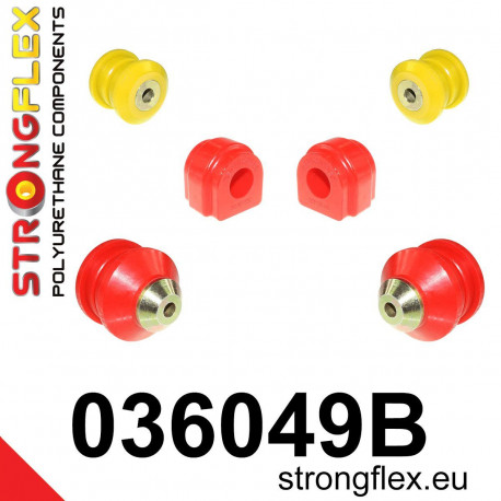 F32 F33 F36 STRONGFLEX - 036049B: Sada pouzder předního zavěšení | race-shop.cz