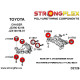 JZX100 (96-01) STRONGFLEX - 216243B: Pouzdro zadního pomocného rámu sada | race-shop.cz