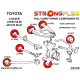 JZX100 (96-01) STRONGFLEX - 211844B: . Pouzdro . vozové řídící ramenem . . . | race-shop.cz