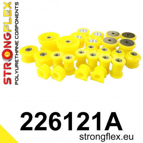 Golf IV R32 (01-04) STRONGFLEX - 226121A: Úplné zavěšení pouzdra sada SPORT | race-shop.cz