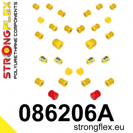 V SH 96-01 STRONGFLEX - 086206A: suspenze polyuretanová SADA | race-shop.cz