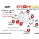 E63 E64 02-10 STRONGFLEX - 036248A: Sada závěsných pouzder SPORT | race-shop.cz