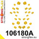Polyuretanové silentbloky STRONGFLEX - 106180A: Úplné zavěšení SADA | race-shop.cz