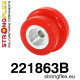 New Beetle (97-10) STRONGFLEX - 221863B: Uchycení zadního diferenciálu - zadní pouzdro | race-shop.cz