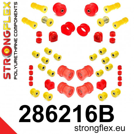 R32 (89-94) STRONGFLEX - 286216B: Úplné zavěšení SADA R32 | race-shop.cz