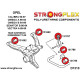 A / Calrton mk2 (86-94) STRONGFLEX - 131785B: Pouzdro pro zadní stabilizační tyč | race-shop.cz