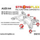 C6 (04-11) Quattro & Allroad STRONGFLEX - 026214A: . Pouzdro . pomocného rámu sada SPORT | race-shop.cz