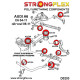 C6 (04-11) FWD STRONGFLEX - 021780A: Přední pomocný rám - přední .přední pouzdro. . . SPORT | race-shop.cz