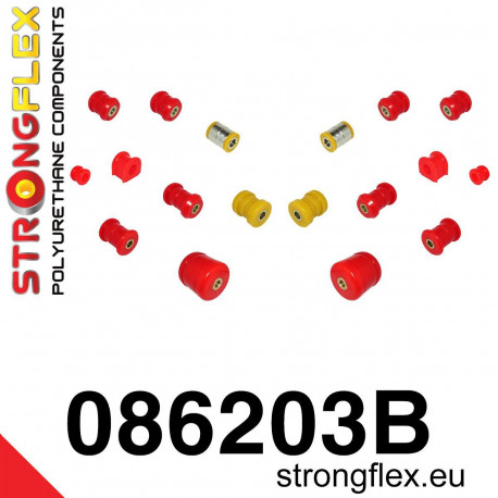 IV (92-96) STRONGFLEX - 086203B: . Pouzdro . odpružování. SADA | race-shop.cz