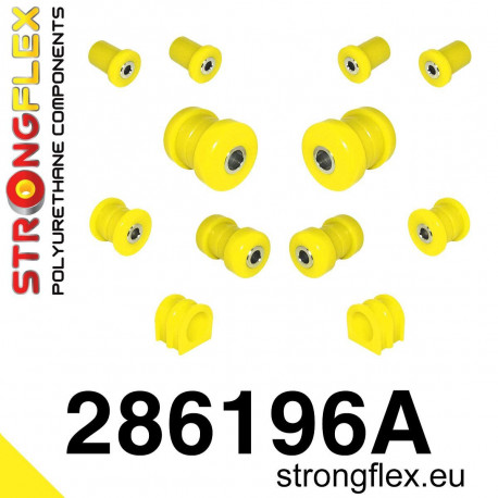 G35 (03-07) STRONGFLEX - 286196A: Pouzdro předního odpružení SADA. SPORT | race-shop.cz