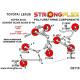 Supra IV (93-02) STRONGFLEX - 211629A: . Zadní Pouzdro zadní kolejového ramene. . .. SPORT | race-shop.cz