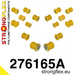 STRONGFLEX - 276165A: . Pouzdro zadního odpružování polyuretanová SADA. SPORT