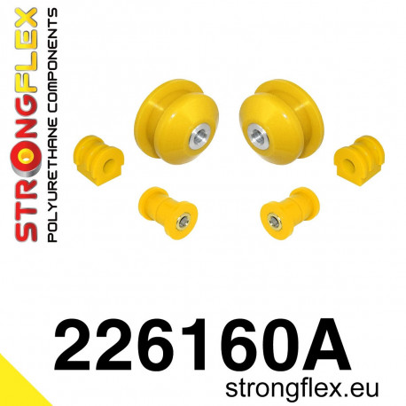 Polo V (09-17) STRONGFLEX - 226160A: Pouzdro pro přední odpružování SADA SPORT. | race-shop.cz