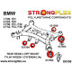 X1 E84 09-15 STRONGFLEX - 031599B: Zadní diferenciál zadního montážní pouzdra. | race-shop.cz