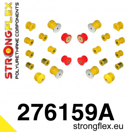 Baja (02-06) STRONGFLEX - 276159A: Úplná zadní zavěšovací pouzdra SADA. SPORT | race-shop.cz