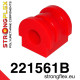 Fabia II (07-14) STRONGFLEX - 221561B: pouzdra pro přední stabilizační tyč | race-shop.cz