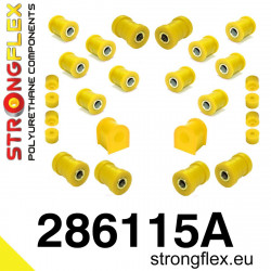 STRONGFLEX - 286115A: Zadní odpružovací pouzdra sada SPORT