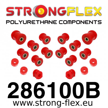 N14 STRONGFLEX - 286100B: Zadní odpružovací pouzdro sada | race-shop.cz