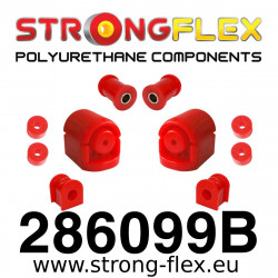 STRONGFLEX - 286099B: Sada přední zavěšení polyuretanová