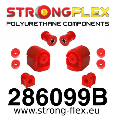 N15 (95-00) STRONGFLEX - 286099B: Sada přední zavěšení polyuretanová | race-shop.cz