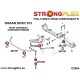 S13 (88-93) STRONGFLEX - 286082B: Přední odpružovací pouzdra sada | race-shop.cz